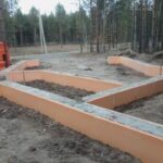 Фундамент ленточный с полом по грунту