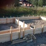 Монтаж опалубки