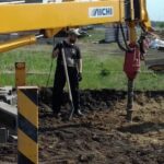 Бурение под сваи