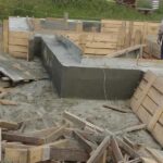 Демонтаж опалубки