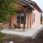 Двухэтажный дом с мансардным этажом