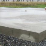 Готовый монолитный фундамент под баню из бруса в Красном Востоке