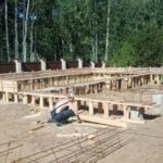 Монтаж опалубки