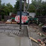 Заливка бетоном УШП