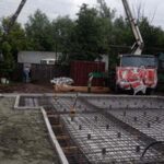 Заливка бетоном УШП