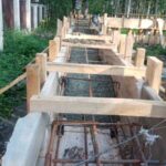 Заливка фундамента бетоном