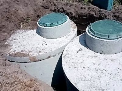 Бетонный септик