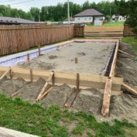 Опалубка для фундамента
