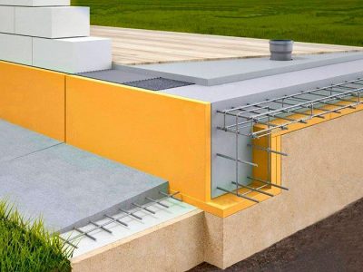 Фундамент с ребрами жесткости