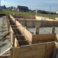 Монтаж опалубки