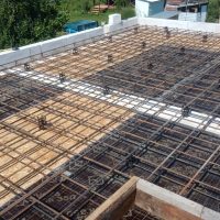 Армирование монолитного перекрытия