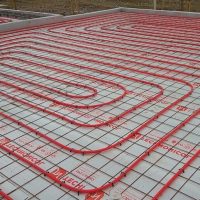 Устройство теплого пола