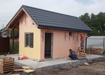 Баня из газоблоков